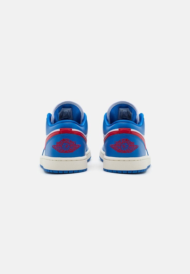 Air Jordan 1 Low Sport Blue GYM Red (W)