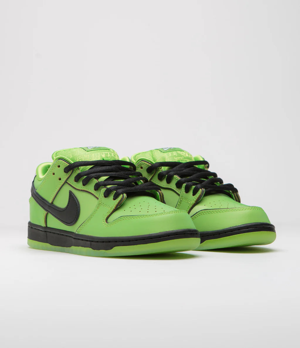 Nike Dunk SB Low - The Powerpuff Girls - Buttercup