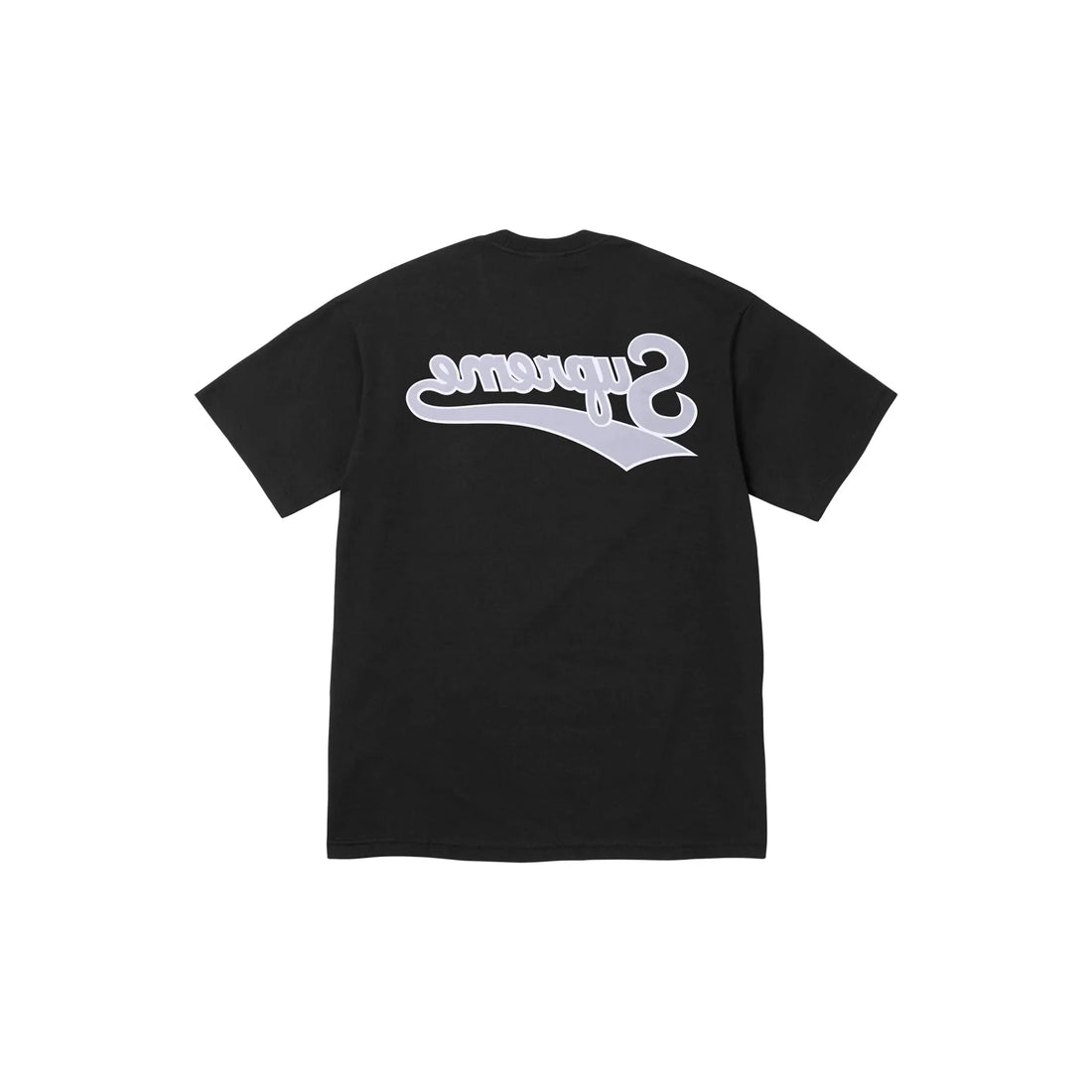 Supreme Backwards Tee - Black/White | Medium