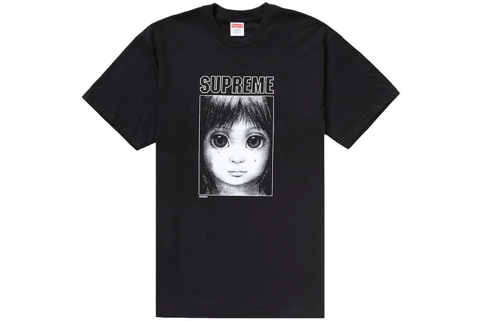 Supreme × Margaret Keane Teardrop Tee black