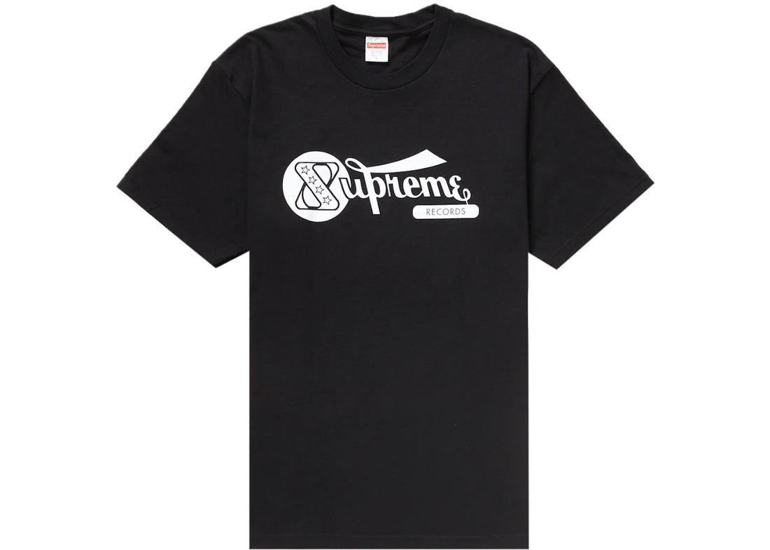 Supreme Records Tee - Black/White